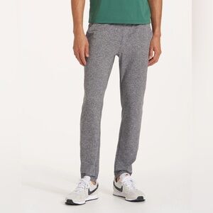 Vuori Men’s Ponto Performance Pant in Heather Grey Size XL